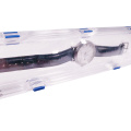 Boîte à membrane de montre d&#39;affichage de longueur de longueur de 30 cm de longueur